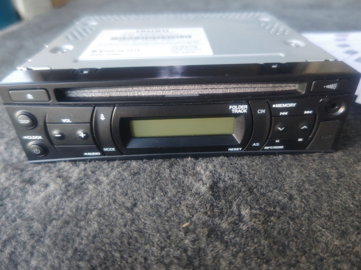 トラック 24V ラジオ AM/FM CD USB AUX 14ピン テスト済 中古 イスズ 