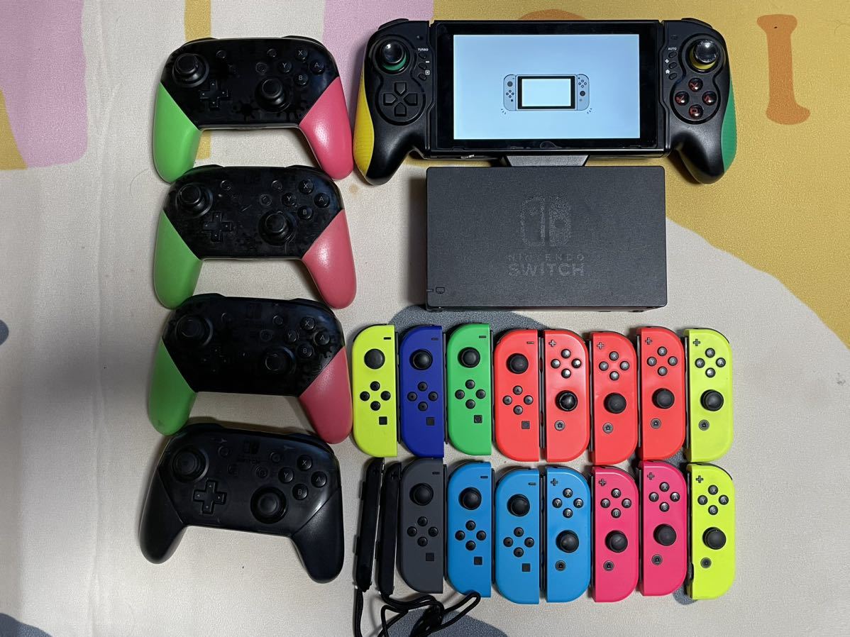 switch ジャンク品　5台① switchジャンク品色々39点まとめて￥1円スタート Switch Nintendo