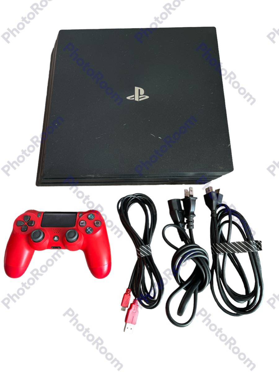 PS4 PRO PlayStation 4 Pro　ジェットブラック 2TB CUH-7200C B01 初期化　タクタイルクリッキーキット組み込み　ソフトおまけ多数 Pro ジェット・ブラック 1TB