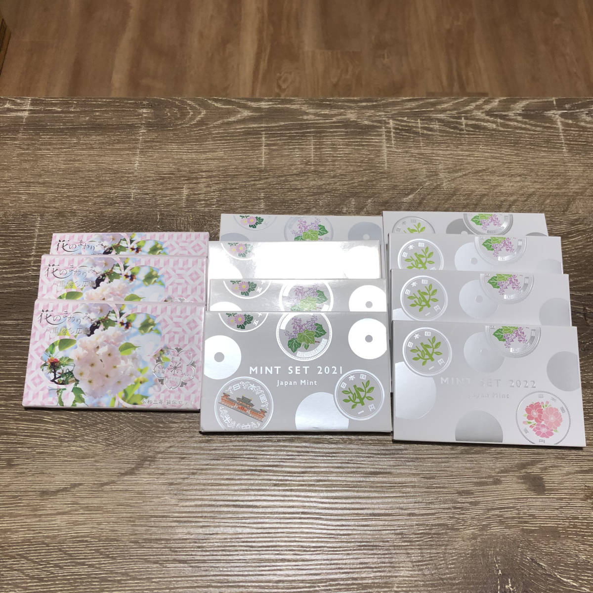 令和3年銘 花のまわりみちミントセット 5セット 造幣局 花の