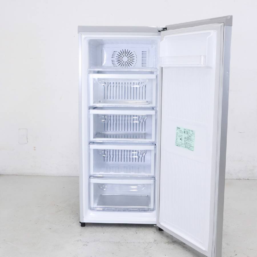 ☆三菱☆121L 1ドア 家庭用冷凍庫 MF-U12B-S☆右開き シルバー
