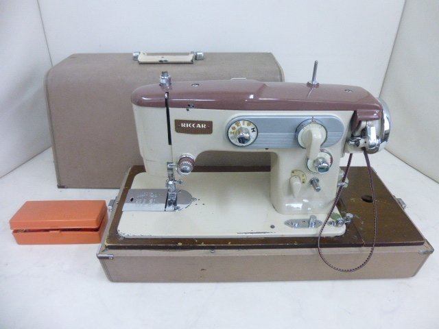 9553○昭和レトロ RICCAR リッカー ミシン NA-70A アンティーク
