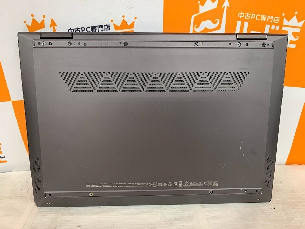 【ハード王】HP ENVY x360 Convertible 13-ar0xxx/AMD Ryzen3 3300U with Radeon/8GB/ストレージ無/バイオス確認済/4339-D23