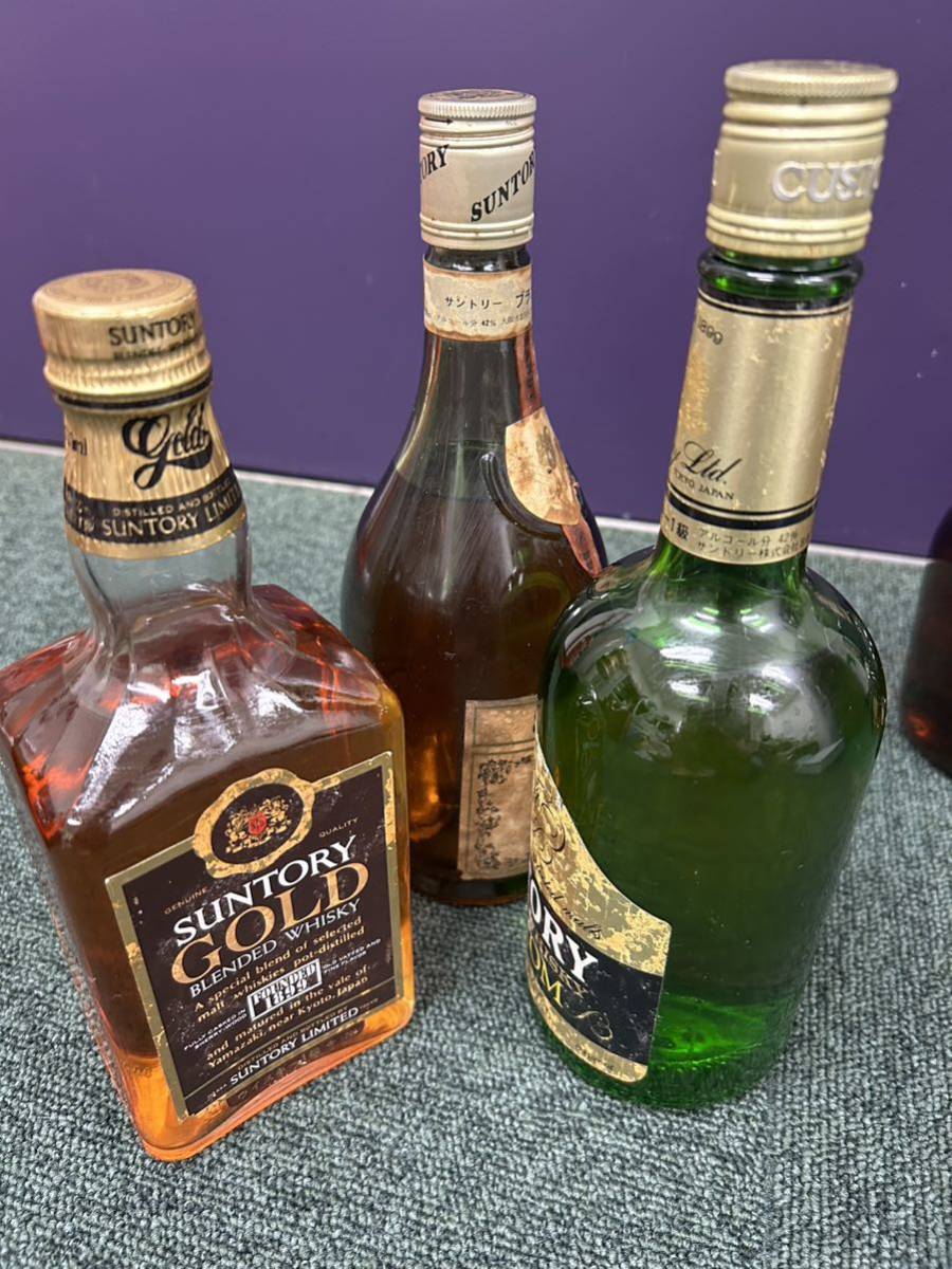 古酒 SUNTORY サントリー ウィスキー ブランデー リザーブ ゴールド