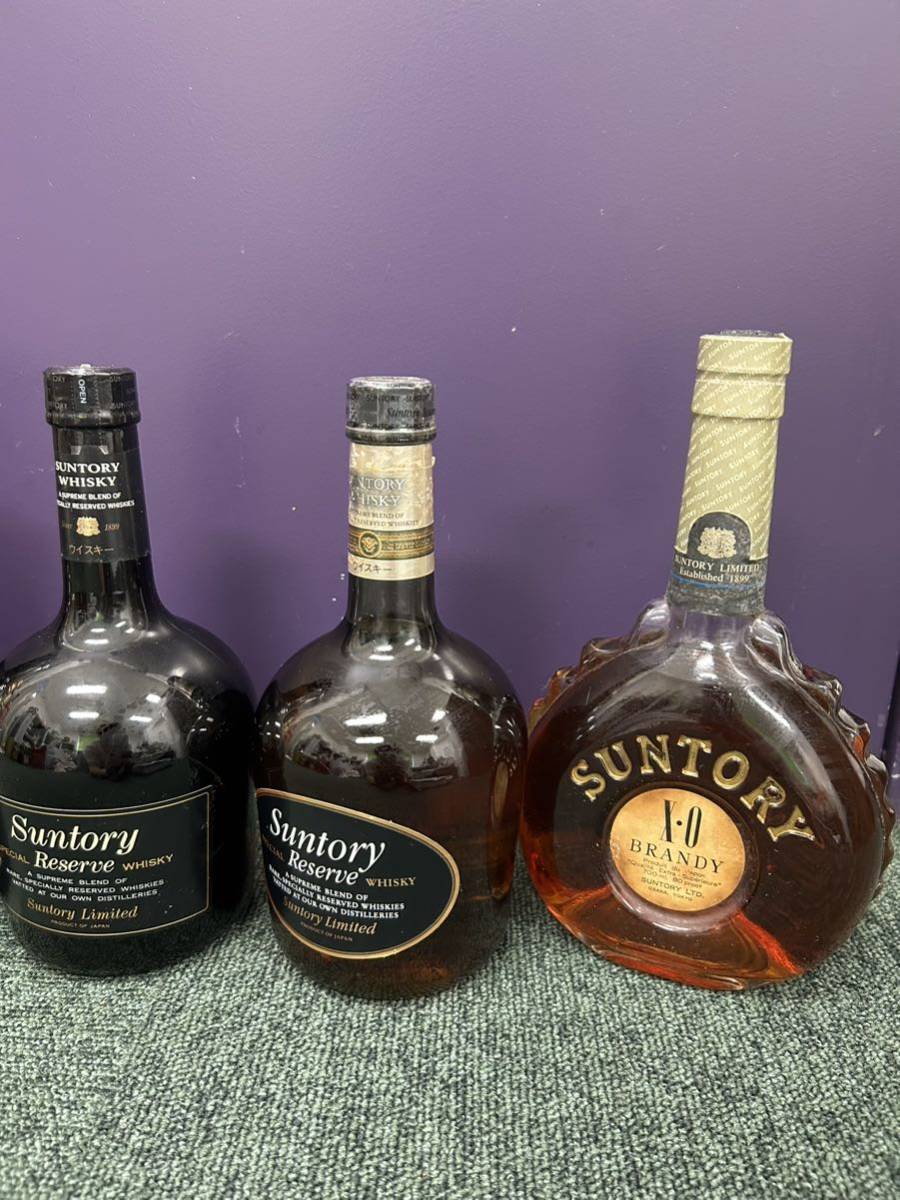 古酒 SUNTORY サントリー ウィスキー ブランデー リザーブ ゴールド