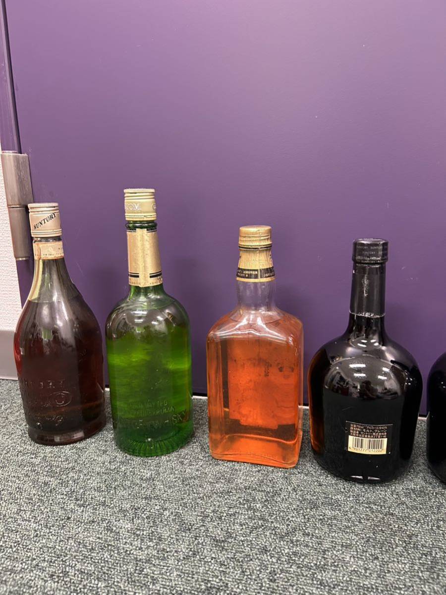 古酒 SUNTORY サントリー ウィスキー ブランデー リザーブ ゴールド