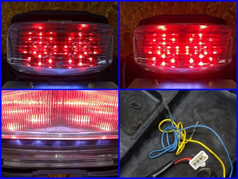 231021】CB400SF Vtec2(NC39-1044)□ リアインナーフェンダー 社外LED