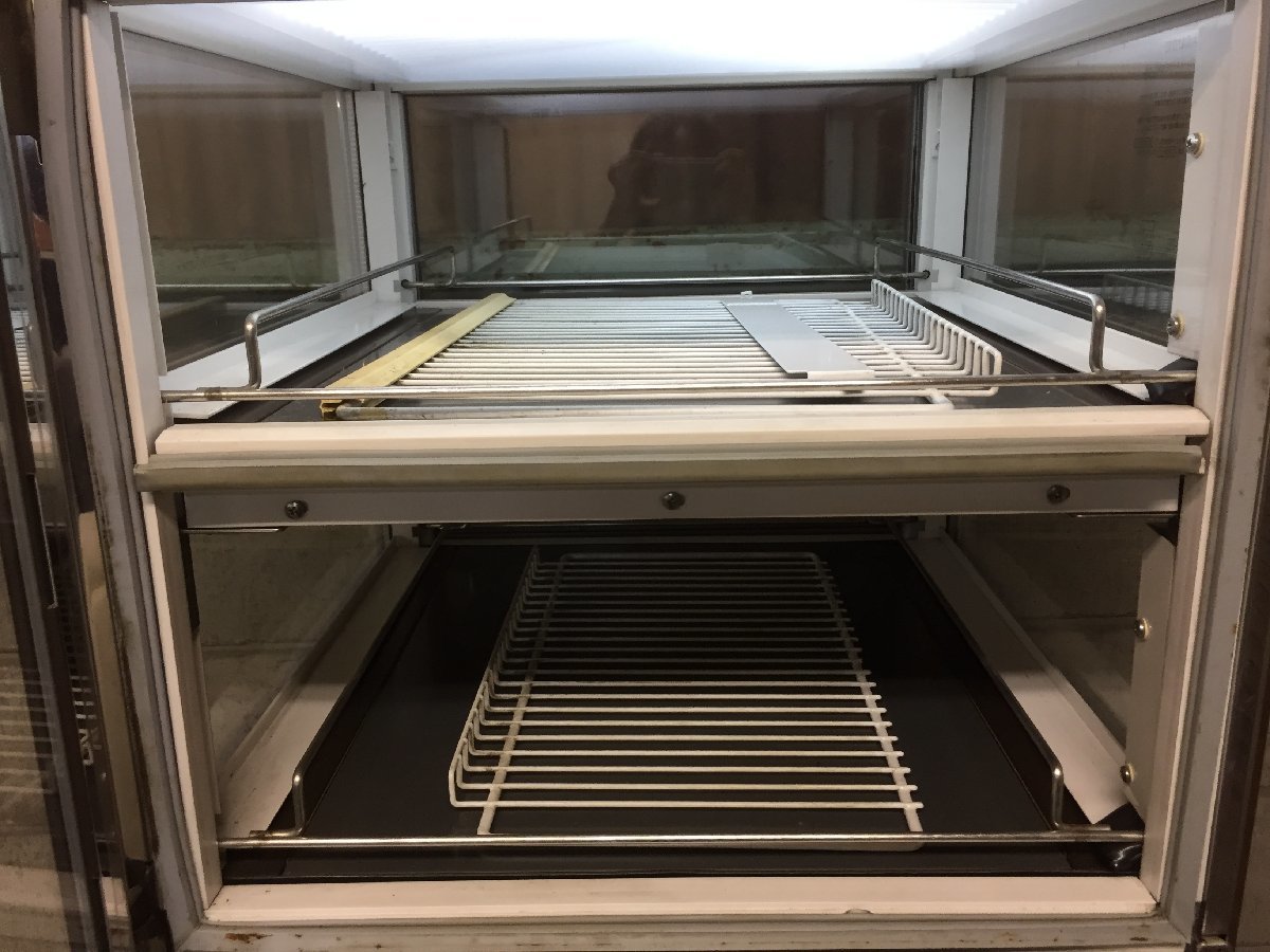 ○SANYO サンヨー SHC-LA402F 冷蔵ショーケース 4面ガラス 冷温庫 100V