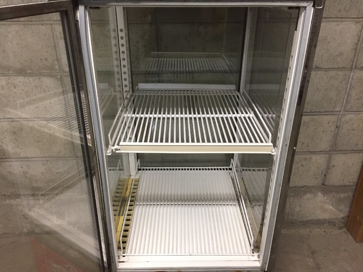 ○SANYO サンヨー SHC-LA402F 冷蔵ショーケース 4面ガラス 冷温庫 100V