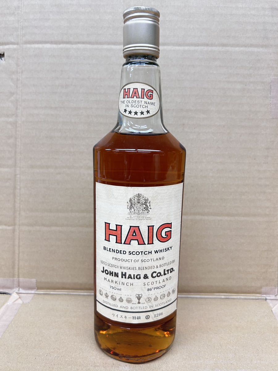HAIG ヘイグ ブレンデッド スコッチ ウイスキー 特級 760ml 43% 未開栓