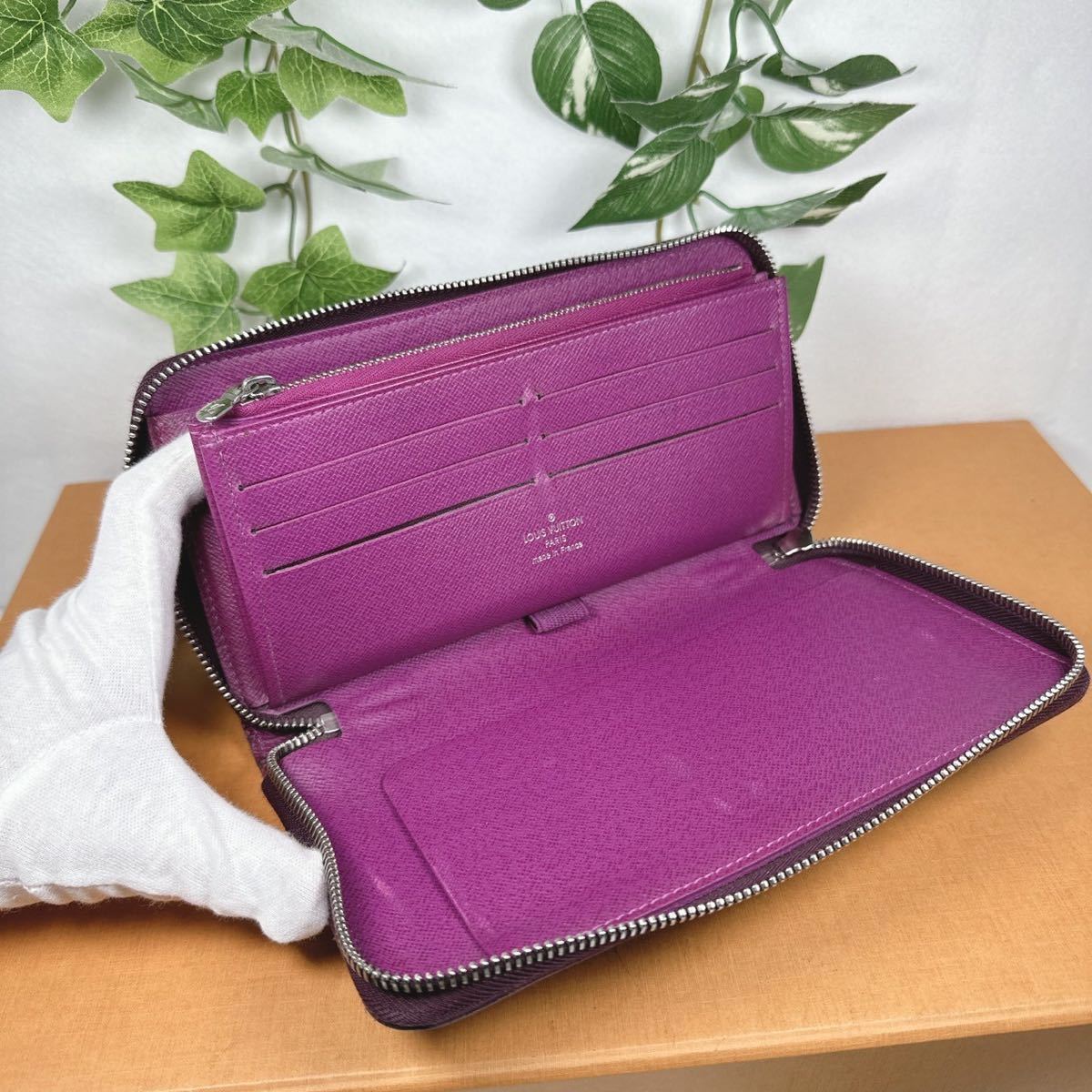 【レア】ルイヴィトン ジッピーオーガナイザー エピ エレクトリック ラウンド 1円 ルイヴィトン LOUIS VUITTON エピ オーガナイザー ラウンド