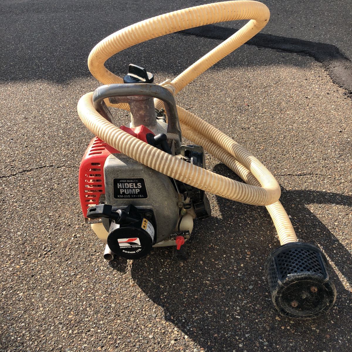 工進 エンジンポンプ KM-25S スタート名人　動作確認済み