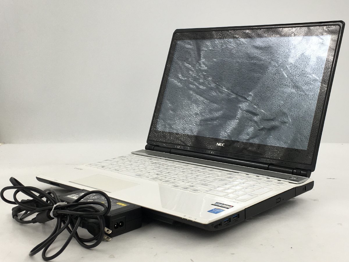 ♪▲【NEC エヌイーシー】ノートPC/Core i7 4700MQ(第4世代)/HDD 1TB PC-LL750NSW Blanccoにて消去済み 1103 N 22