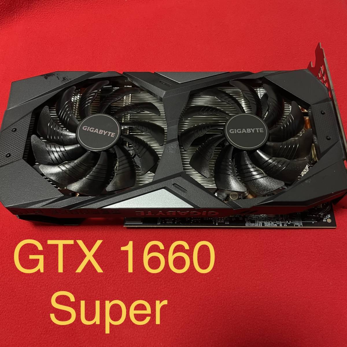 GIGABYTE NVIDIA GeForce GTX 1660 Super GDDR6 6GB GV-N166SOC-6GD