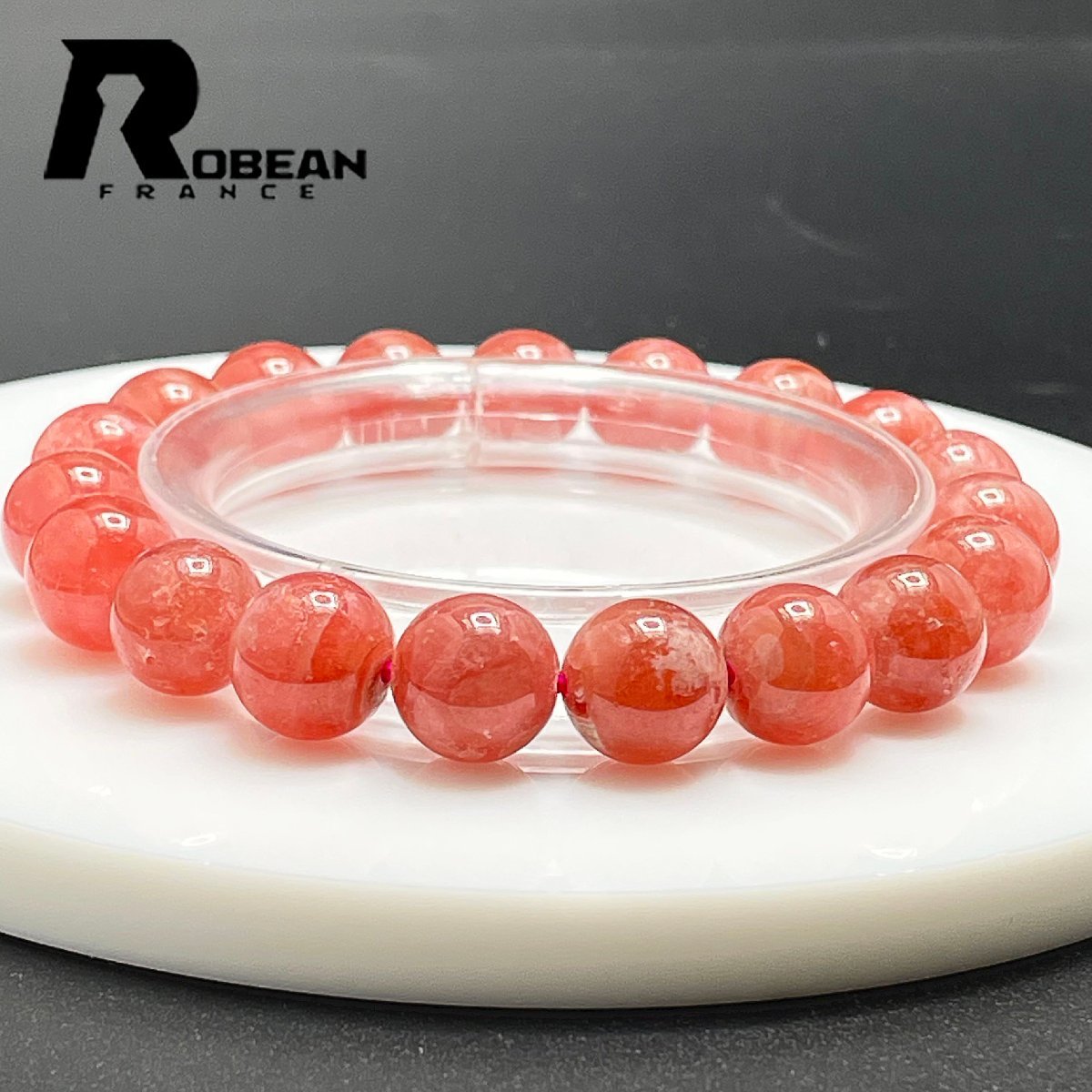 逸品 EU製 定価7万円☆ROBEAN・インカローズ☆ブレスレット