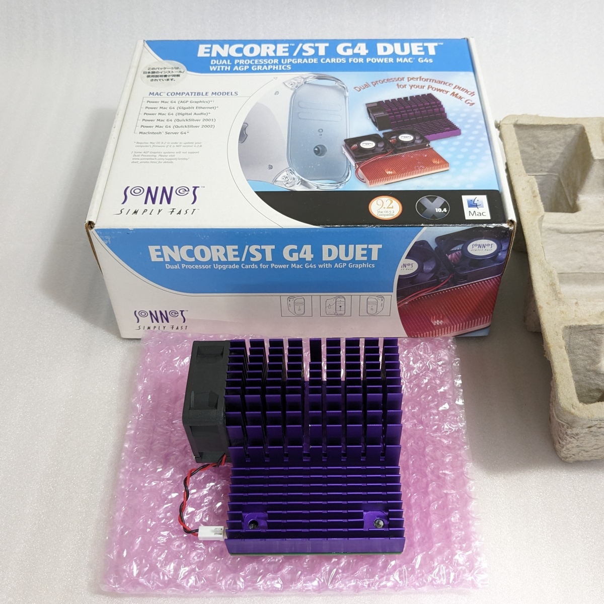 Macintosh用 CPUアップグレードカード SONNET CRESCENDO/PCI G4 800/1M