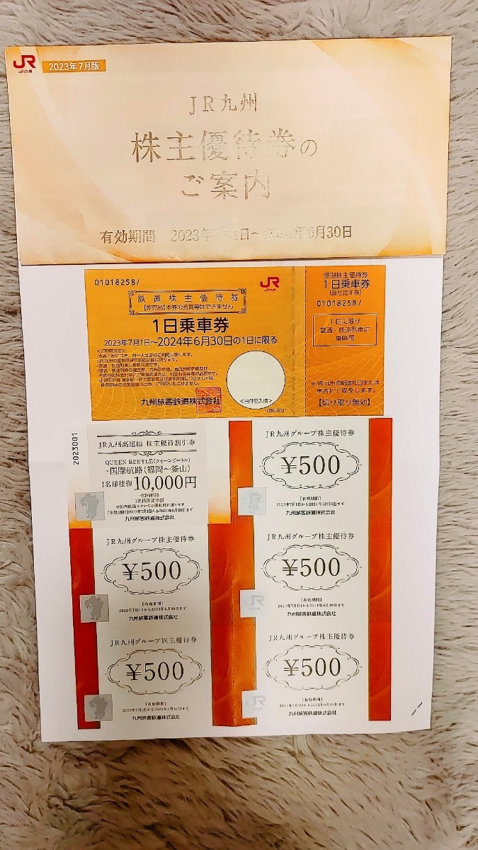 株主優待券　JR九州