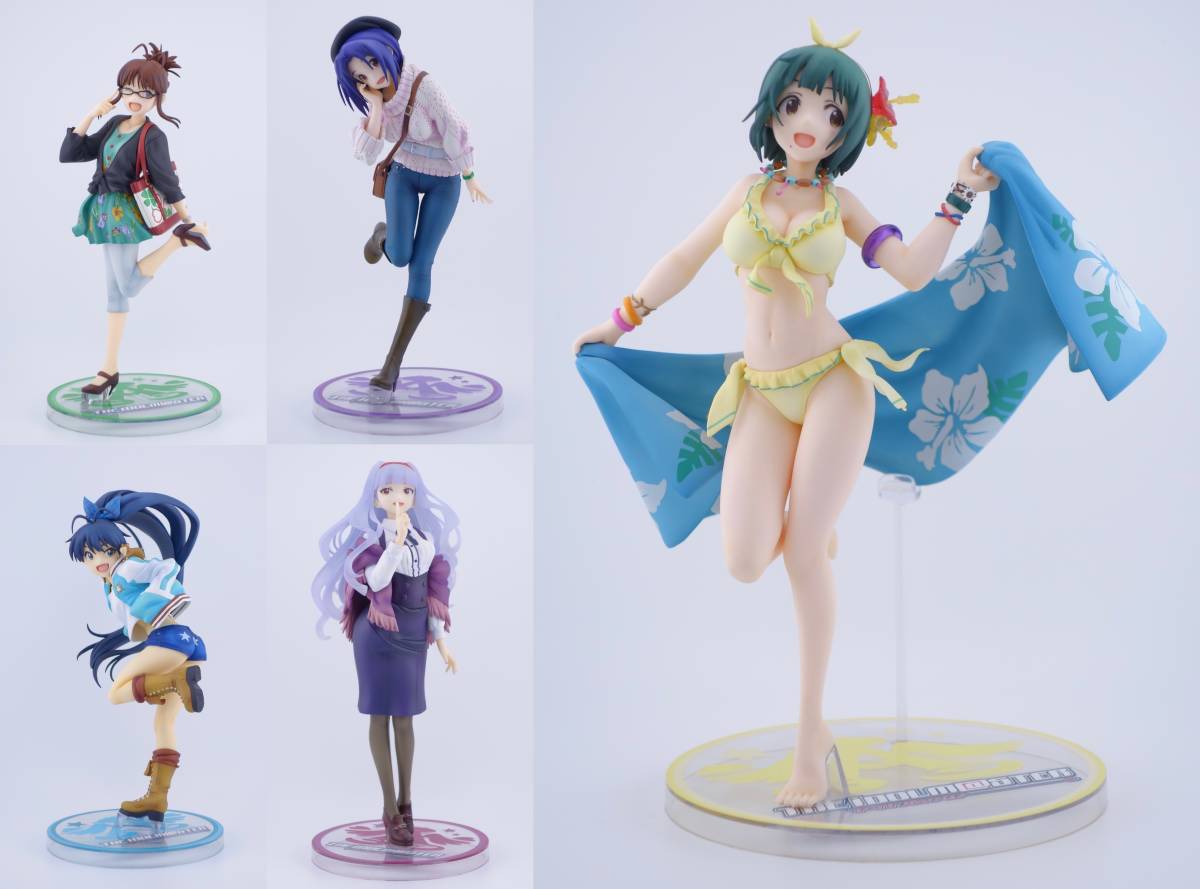 1/8 【箱欠品】アイドルマスター フィギュア フィギュアセット アイドルマスター 中古・箱なし】ファットカンパニー 13体セット コミック・アニメ