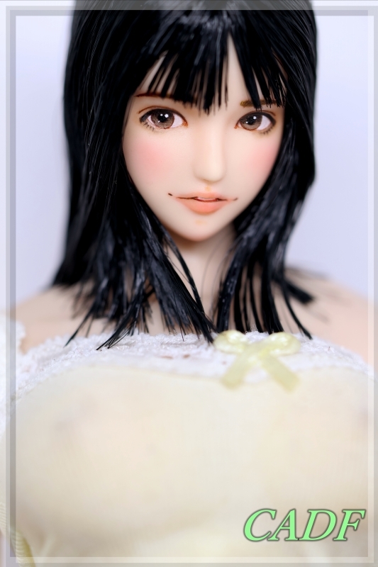 ☆ CADF ☆ 1/6 オビツ 27-01 カスタムドールヘッド 1349 巴留奈