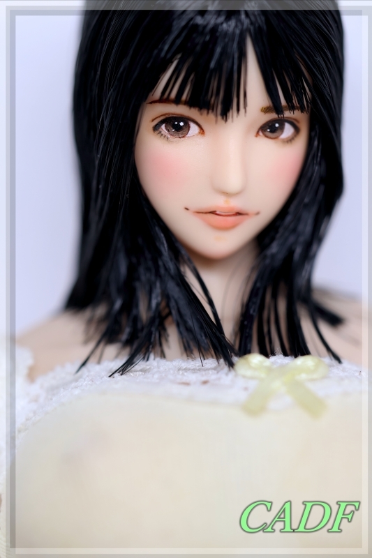 ☆ CADF ☆ 1/6 オビツ 27-01 カスタムドールヘッド 1349 巴留奈
