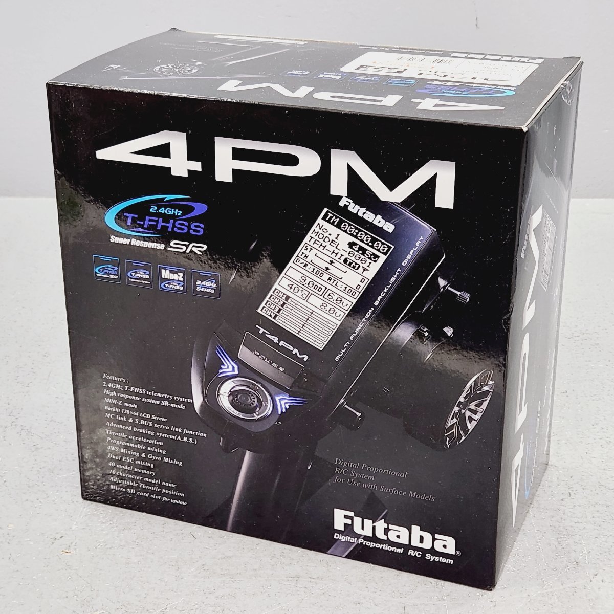 現状品 Futaba 4PM 送信機 2.4G T-FHSS SuperResponse SR ラジコン 