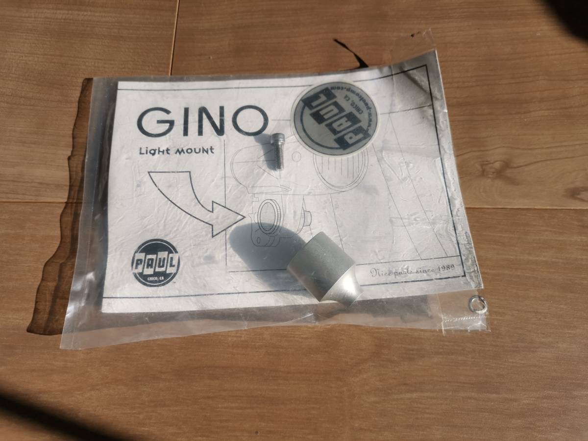 PAUL GINO　ライトマウント 新品□ポール Swift industrys white industries SURLY ALLCITY narifuri chrome ChrisKing Thomson WTB