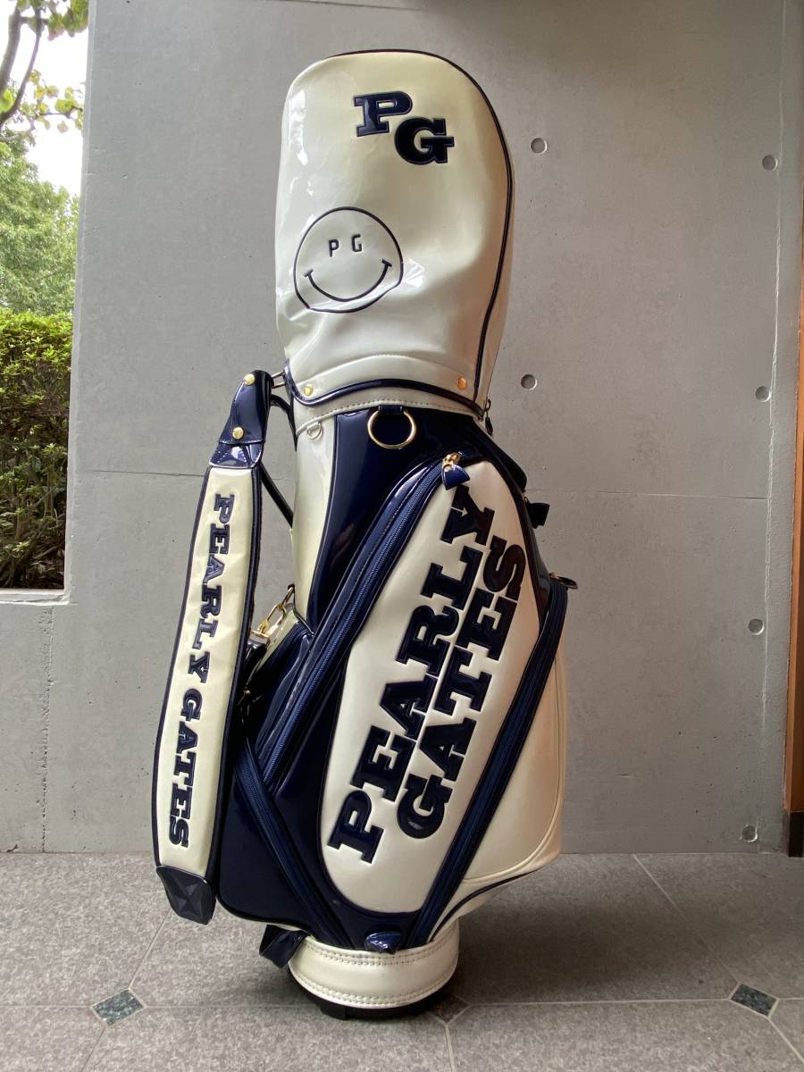 PEARLY GATES 89 スマイル キャディバック 中古 GATES PEARLY キャディ PEARLY GATES 89 スマイル キャディバック 中古 GATES PEARLY キャディ