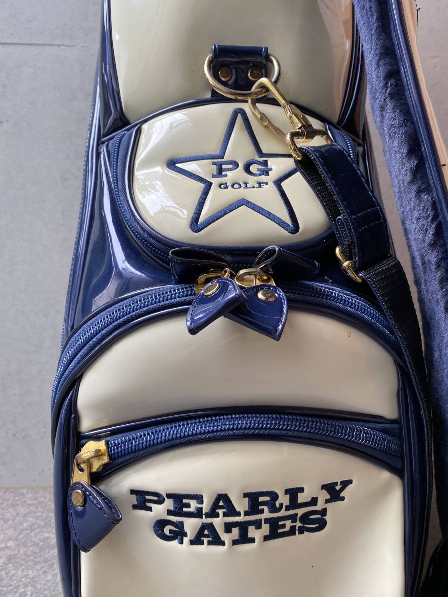 PEARLY GATES 89 スマイル キャディバック 中古 GATES PEARLY キャディ