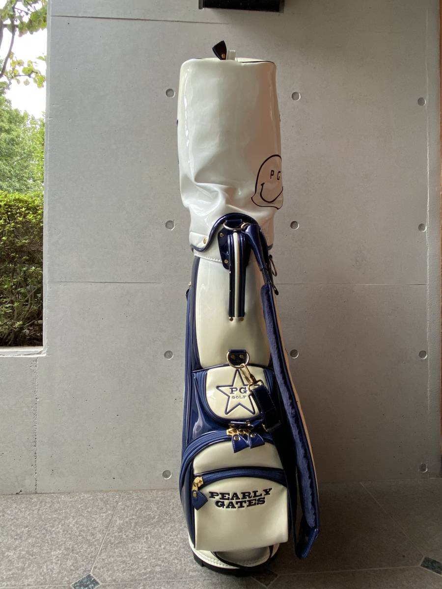 PEARLY GATES 89 スマイル キャディバック 中古 GATES PEARLY キャディ