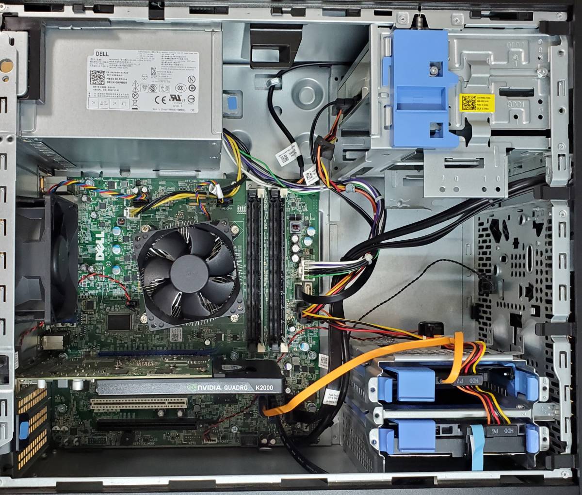 T1700 Precision Dell i7 32GB K2200 【最新Officeインストール済