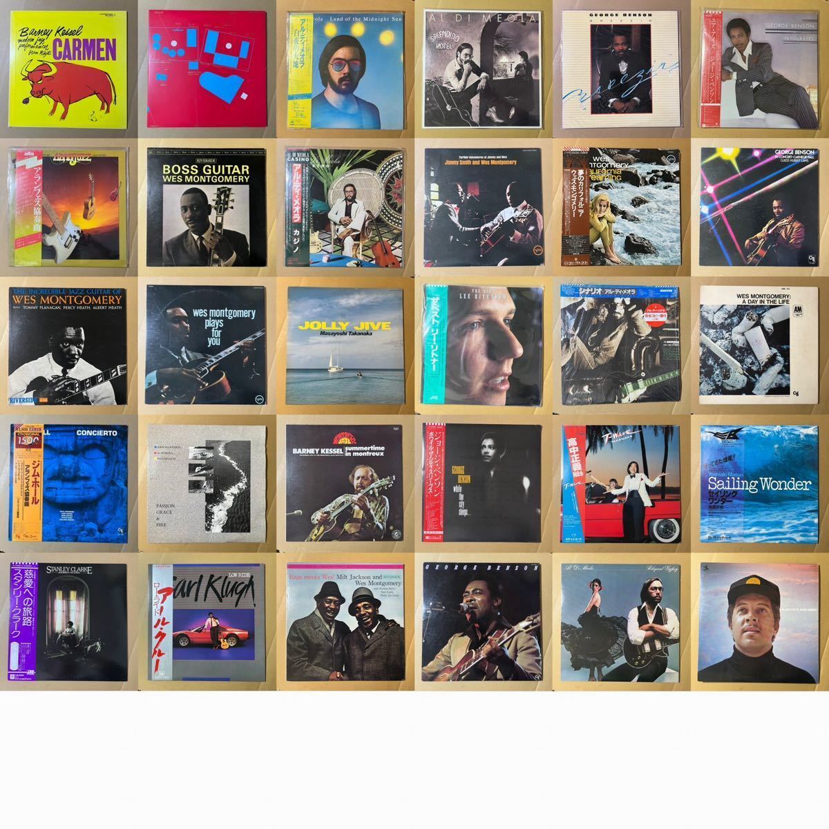 30枚 ジャズ・ギター JAZZ guitar LP レコード セット ジャズ 当時物