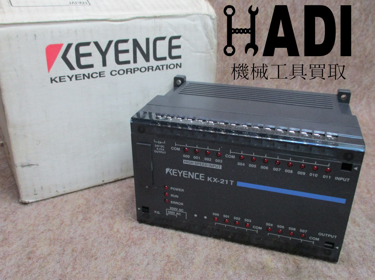 ｗ★KEYENCE キーエンス★プログラマブルコントローラ★KX-21T★未使用★