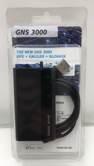 GNS3000 GNS 0 GPSレシーバー＆ロガー GPSレシーバー&ロガー MFI