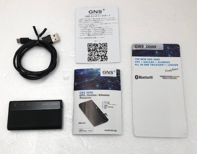 GNS3000 GNS 0 GPSレシーバー＆ロガー GPSレシーバー&ロガー MFI