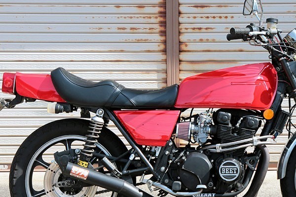 ◇558◇ 1円～ 新品 Z400FX ガソリンタンク リプレイス品 レッド
