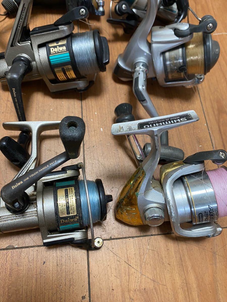 リールdaiwa shimano Abu 12個大量に販売される