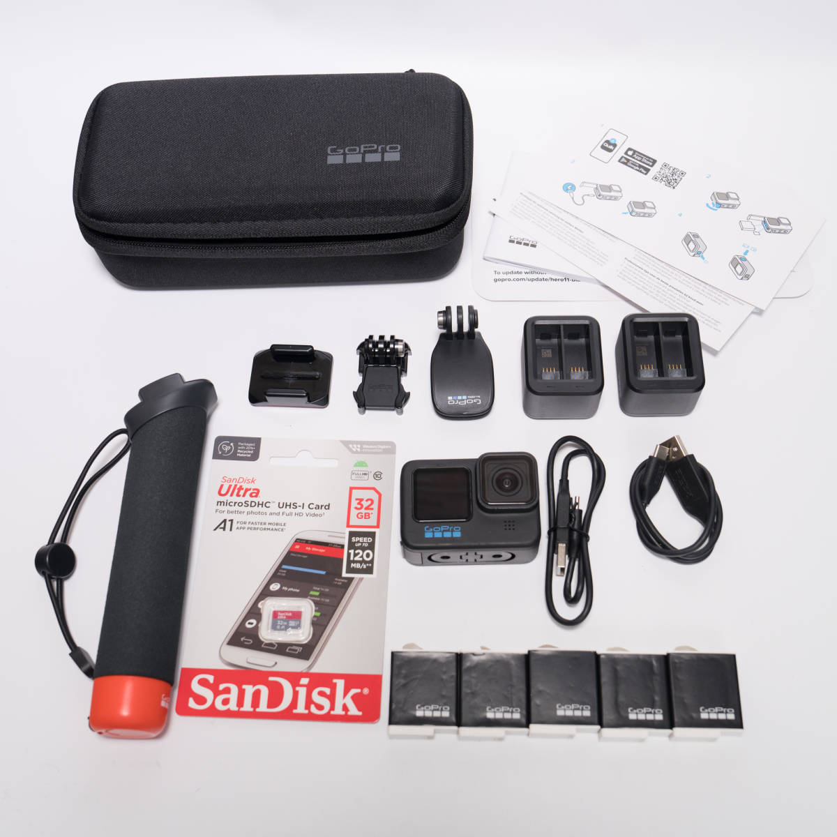 GoPro Hero11 Black＋充電池5本＋おまけ ゴープロ GoPro HERO11