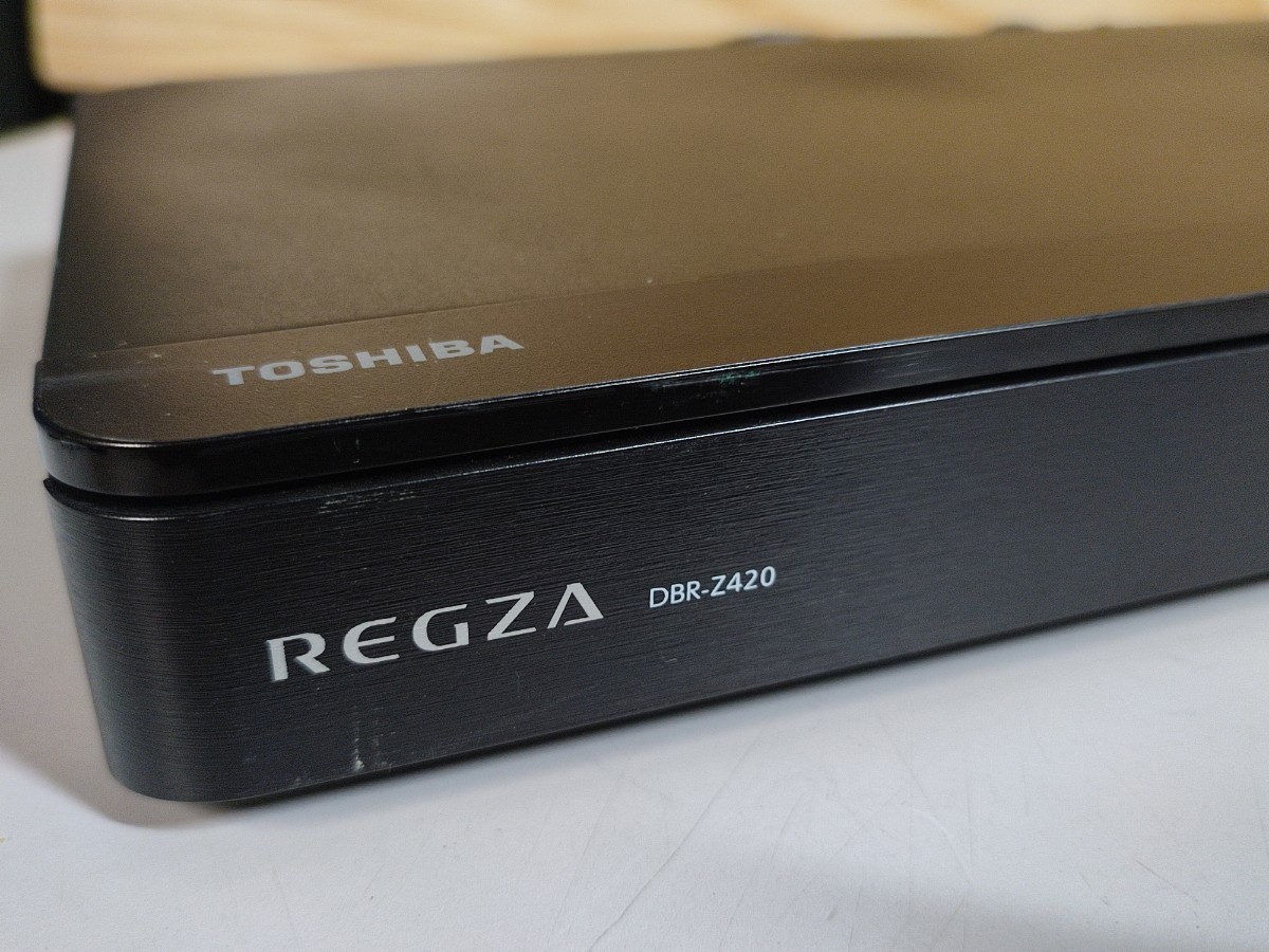 1TB☆14年☆東芝/REGZA☆HDD/BDレコーダー☆DBR-Z420☆2番組同時録画