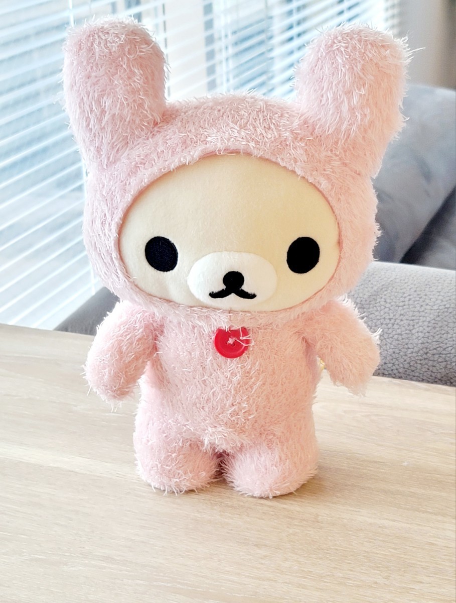コリラックマ やんちゃなトコトコぬいぐるみ うさぎ 新品 歩く ぬいぐるみ リラックマ
