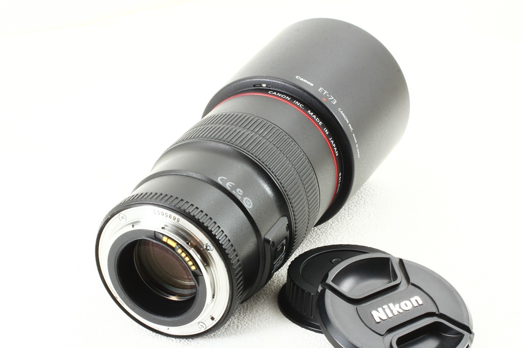 極上品◇Canon キヤノン EF 100mm F2.8 L Macro IS USM◇中望遠