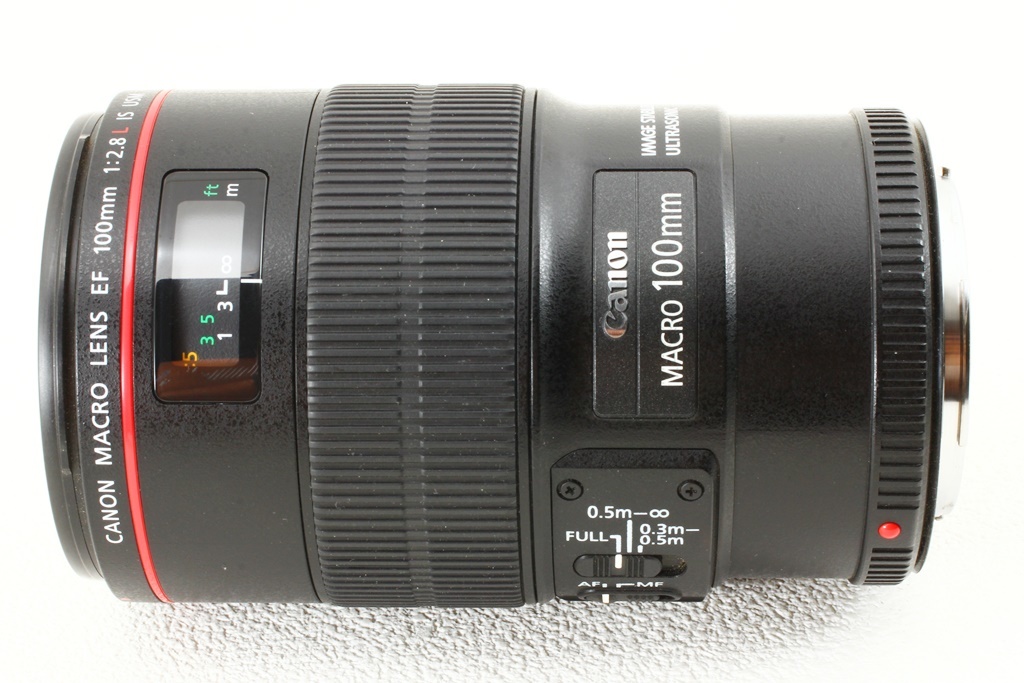 極上品◇Canon キヤノン EF 100mm F2.8 L Macro IS USM◇中望遠 極上品◇Canon キヤノン EF 100mm F2.8 L Macro IS USM◇中望遠