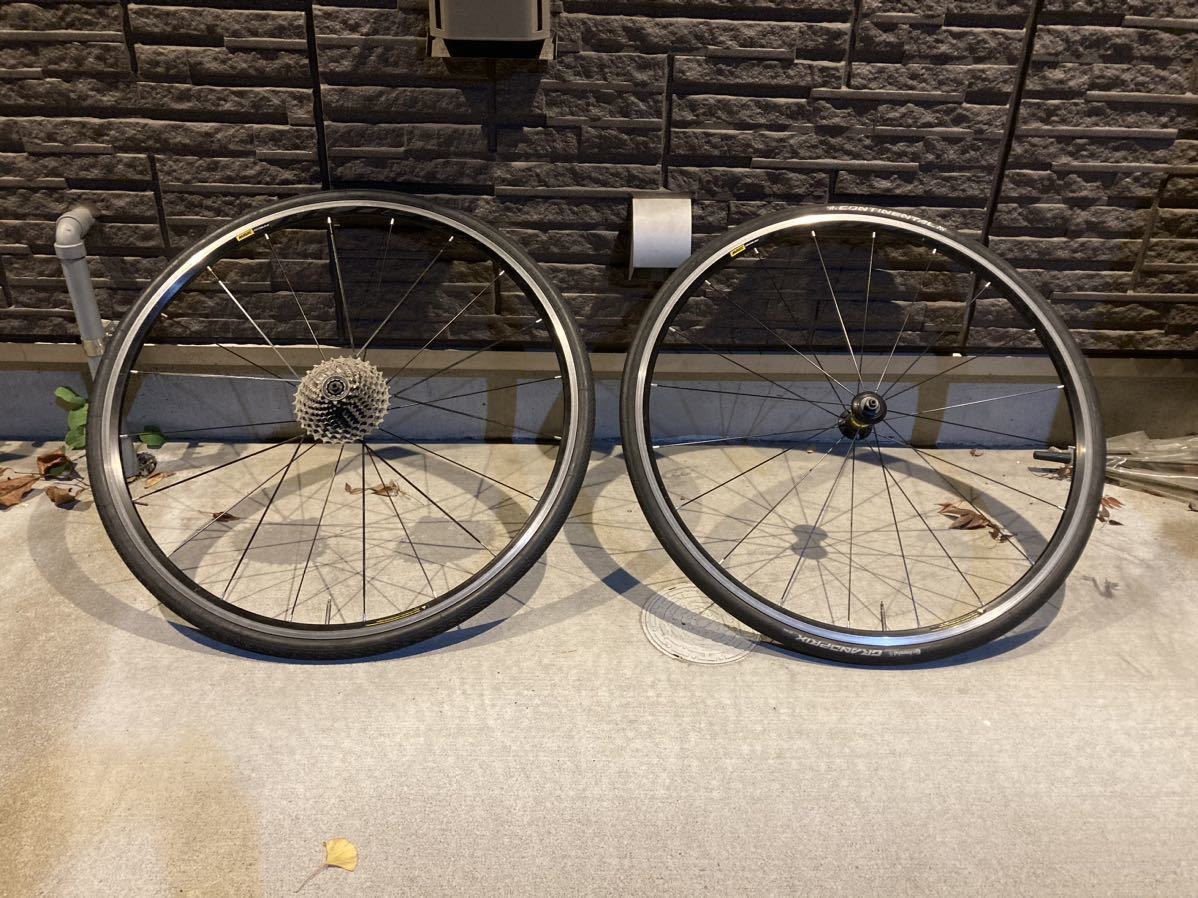 マビック　アクシウム　105 スプロケット MAVIC AKSIUM マビック アクシウム 105スプロケット アルミホイール