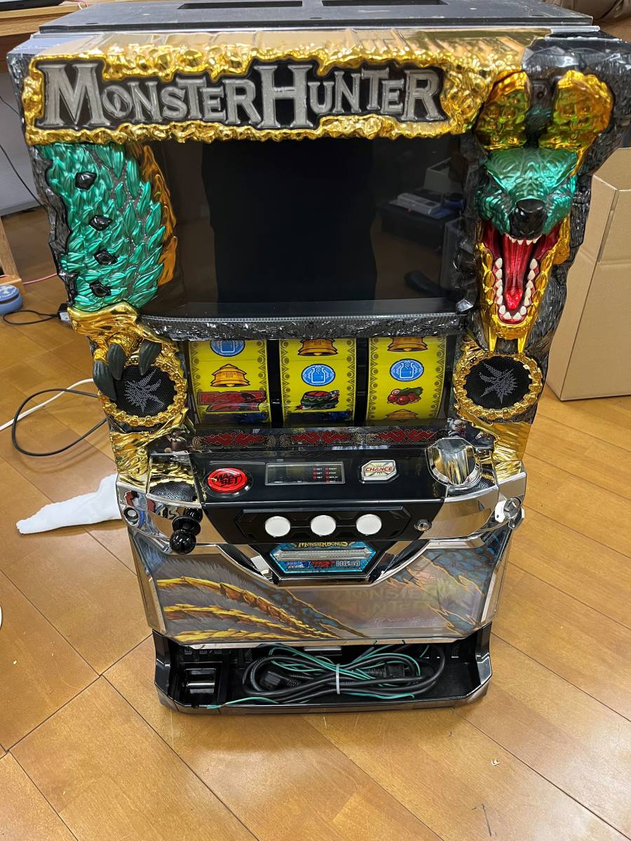 5号機 モンスターハンター 月下雷鳴 実機 家庭用フルセット！