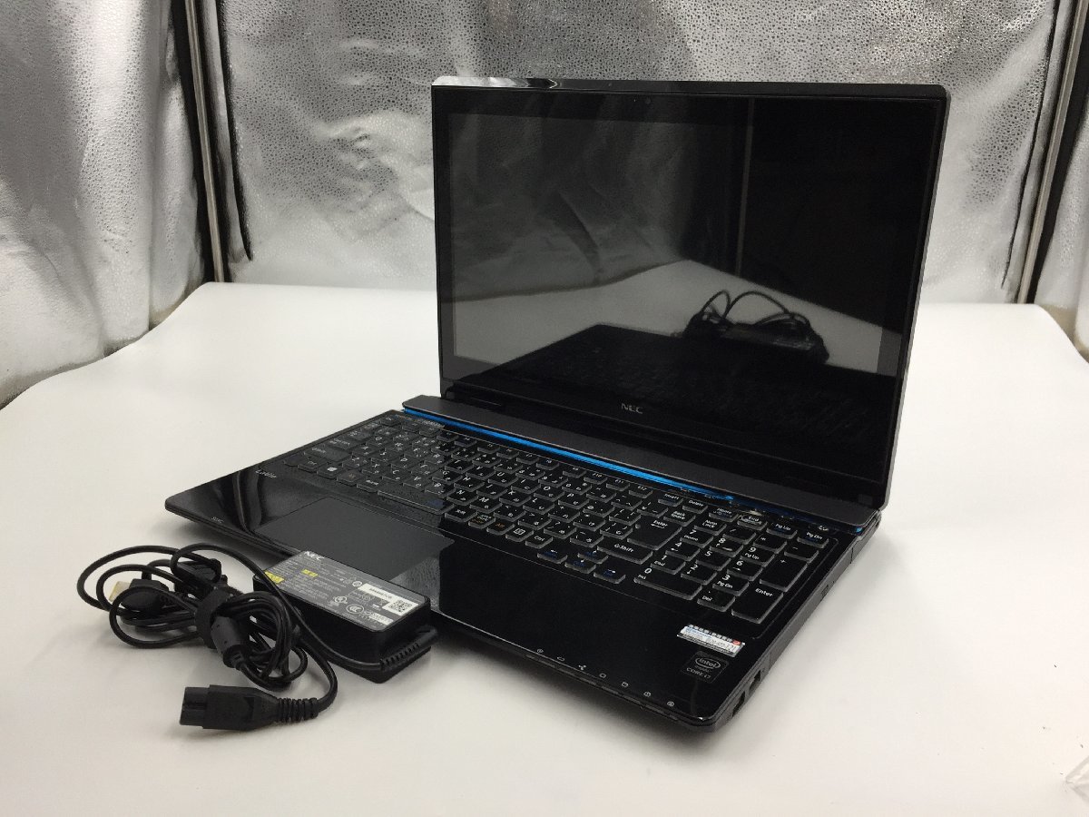 NEC ノートパソコン本体 Core i7/SSD500GB/8GB搭載 ♪△【NEC】ノートPC/Core i7 5500U(第5世代)/SSHD 1TB PC-NS750AAB