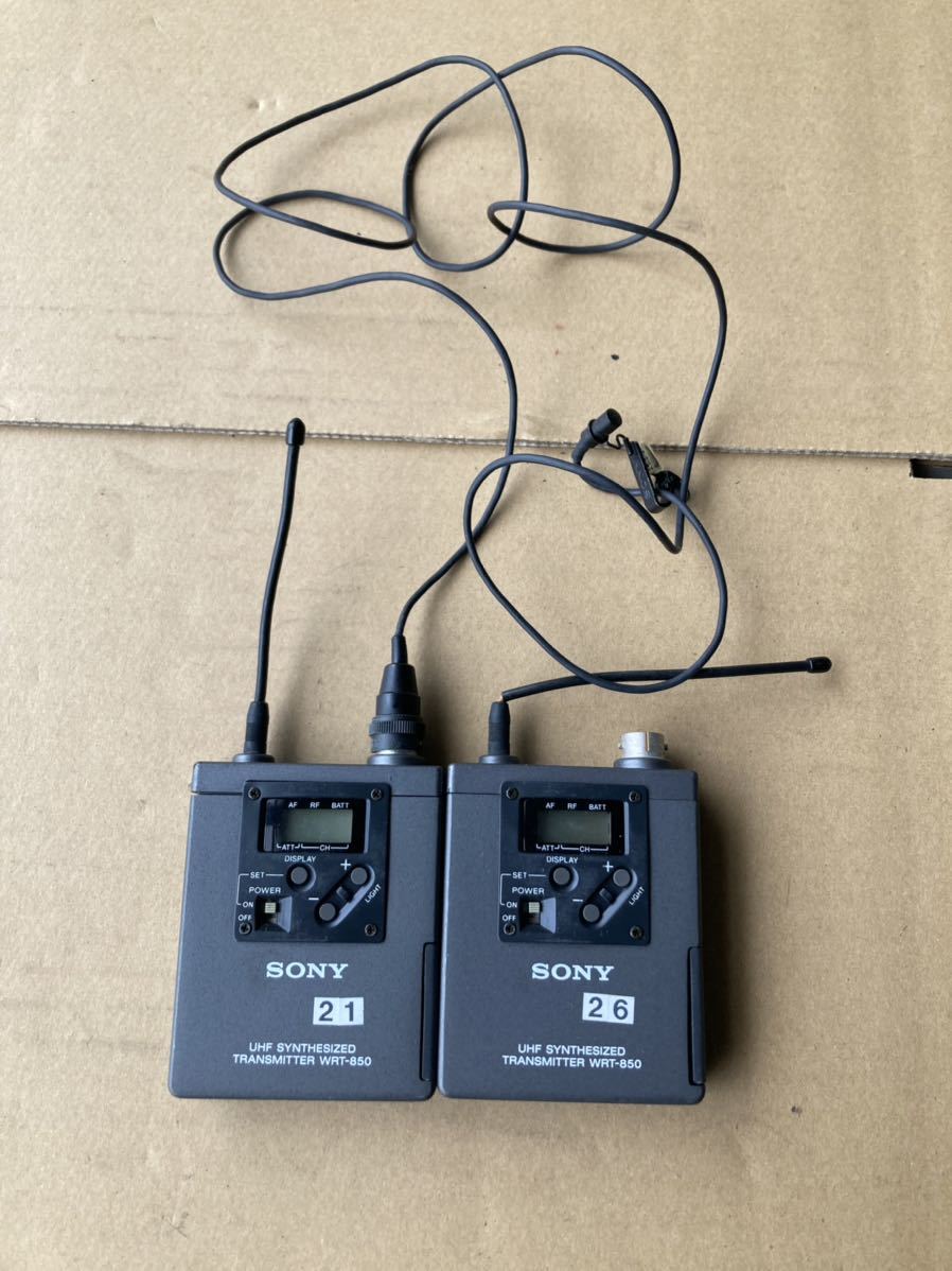 WRT-850 SONY | ソニー - UHFシンセサイザートランスミッター UHF