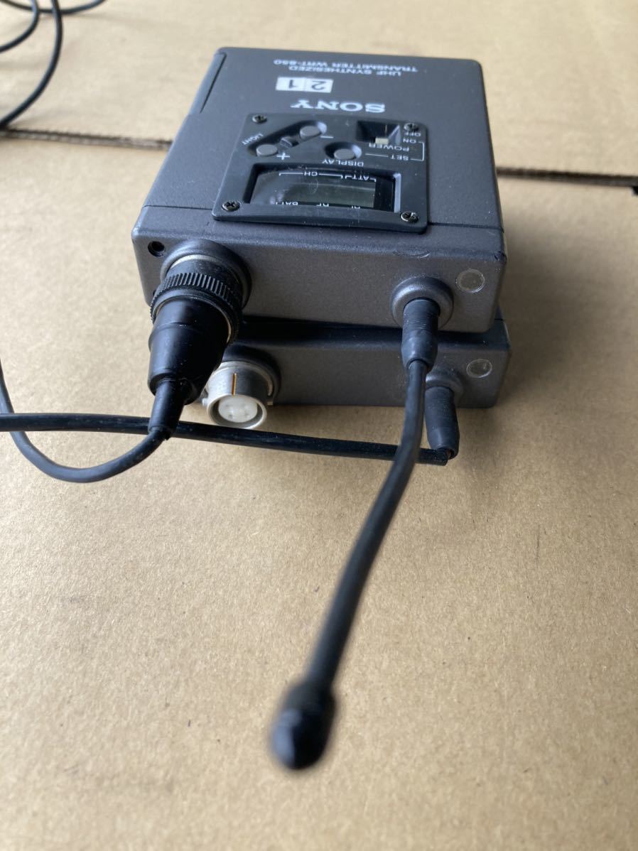 WRT-850 SONY | ソニー - UHFシンセサイザートランスミッター UHF