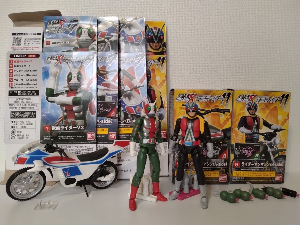 SHODO仮面ライダー 10人ライダー& 9ライダーマシン SHODO-X | 仮面ライダー10（10個入）