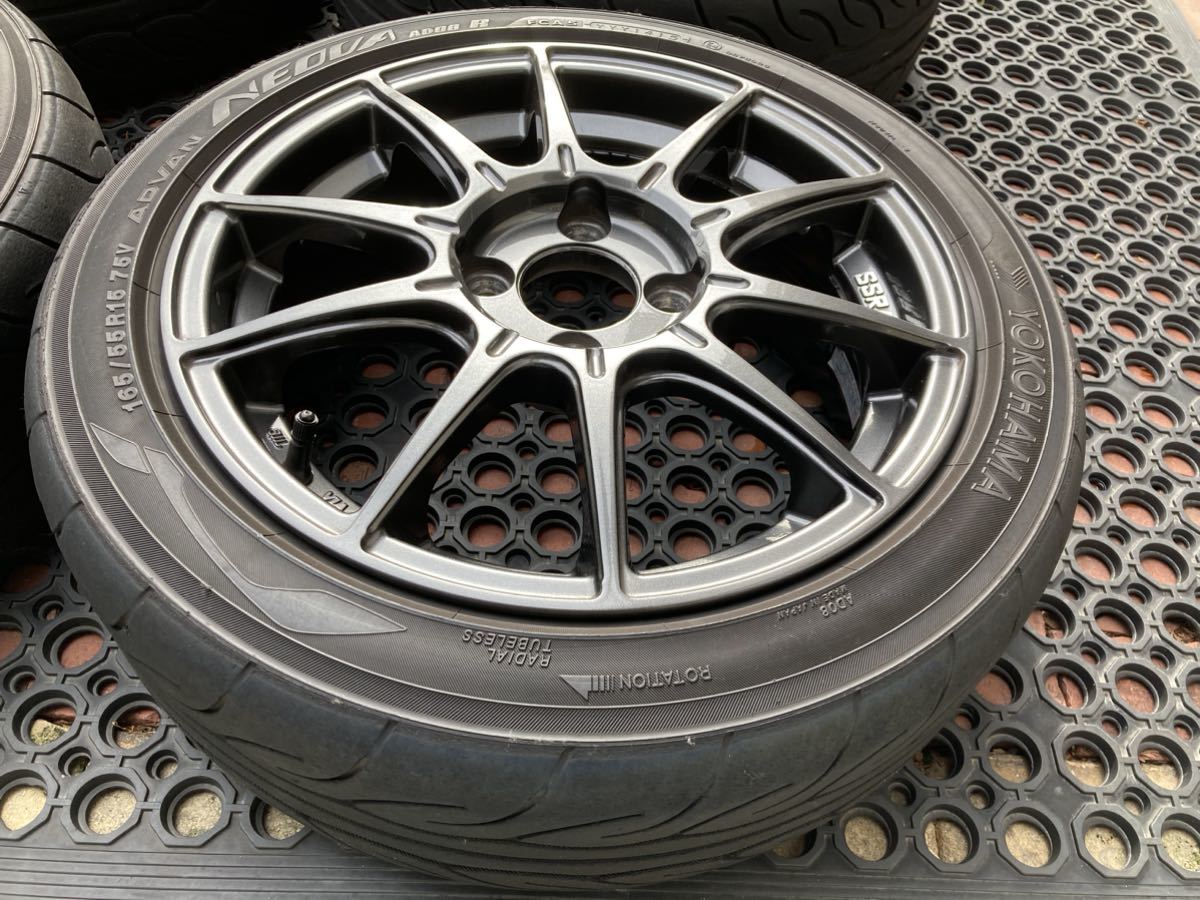 タイヤホイール 前後異径4本 ssr gtx01 R-spec ホンダs660専用 GTX01 SSR