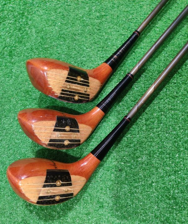 K18ピン＆フェースプレート 激レアTOUR hiro honma CLASSIC パーシモン