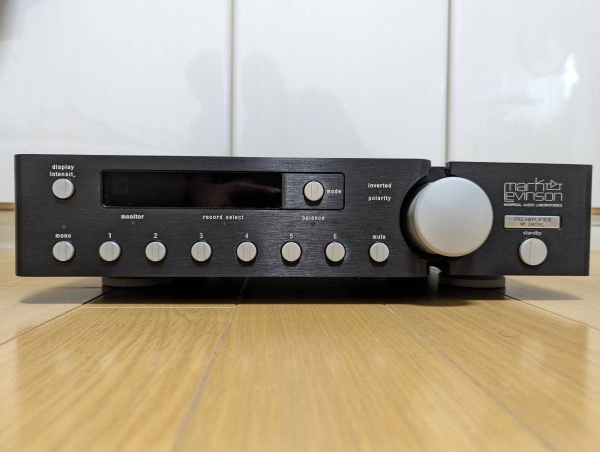 【名機・定価１２５万円】Mark Levinson No.380SL（マークレビンソン　プリアンプ）